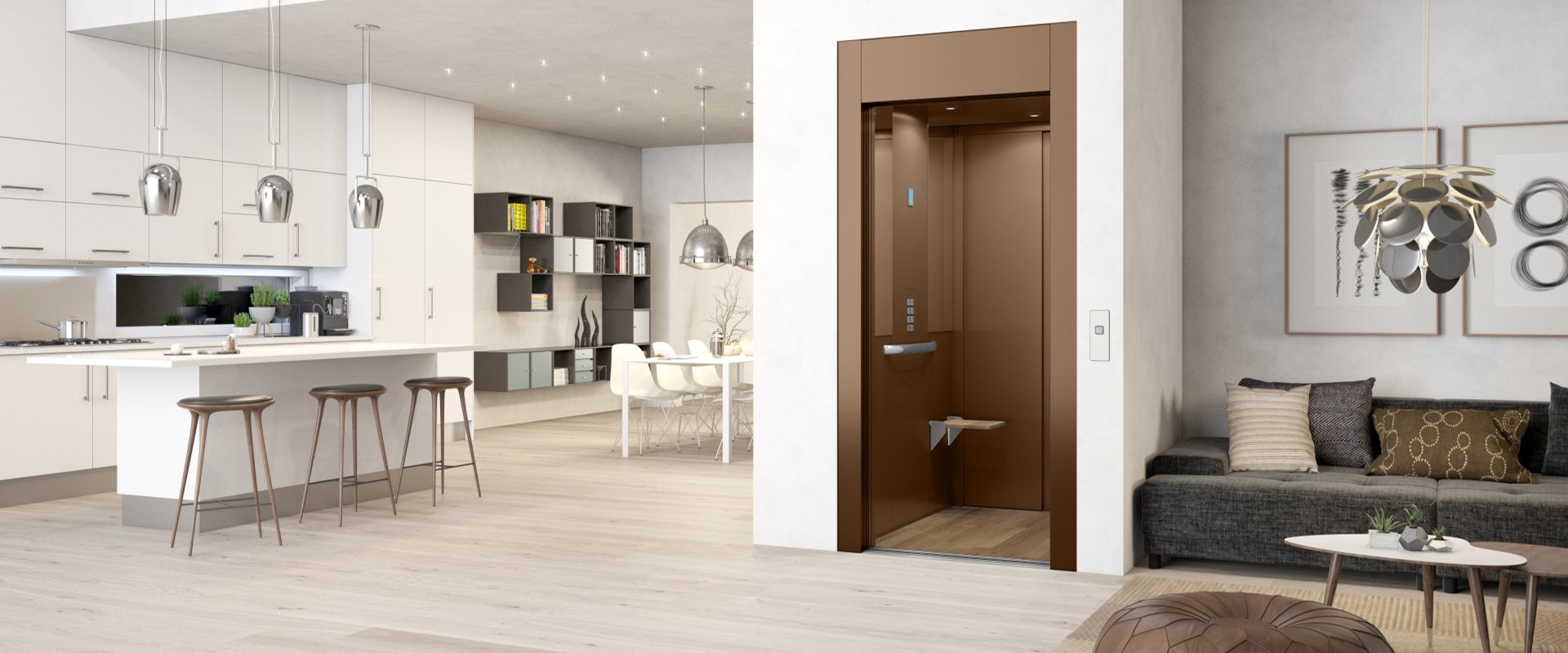 Private Lifts A6000 and A6000+ Everyday luxury