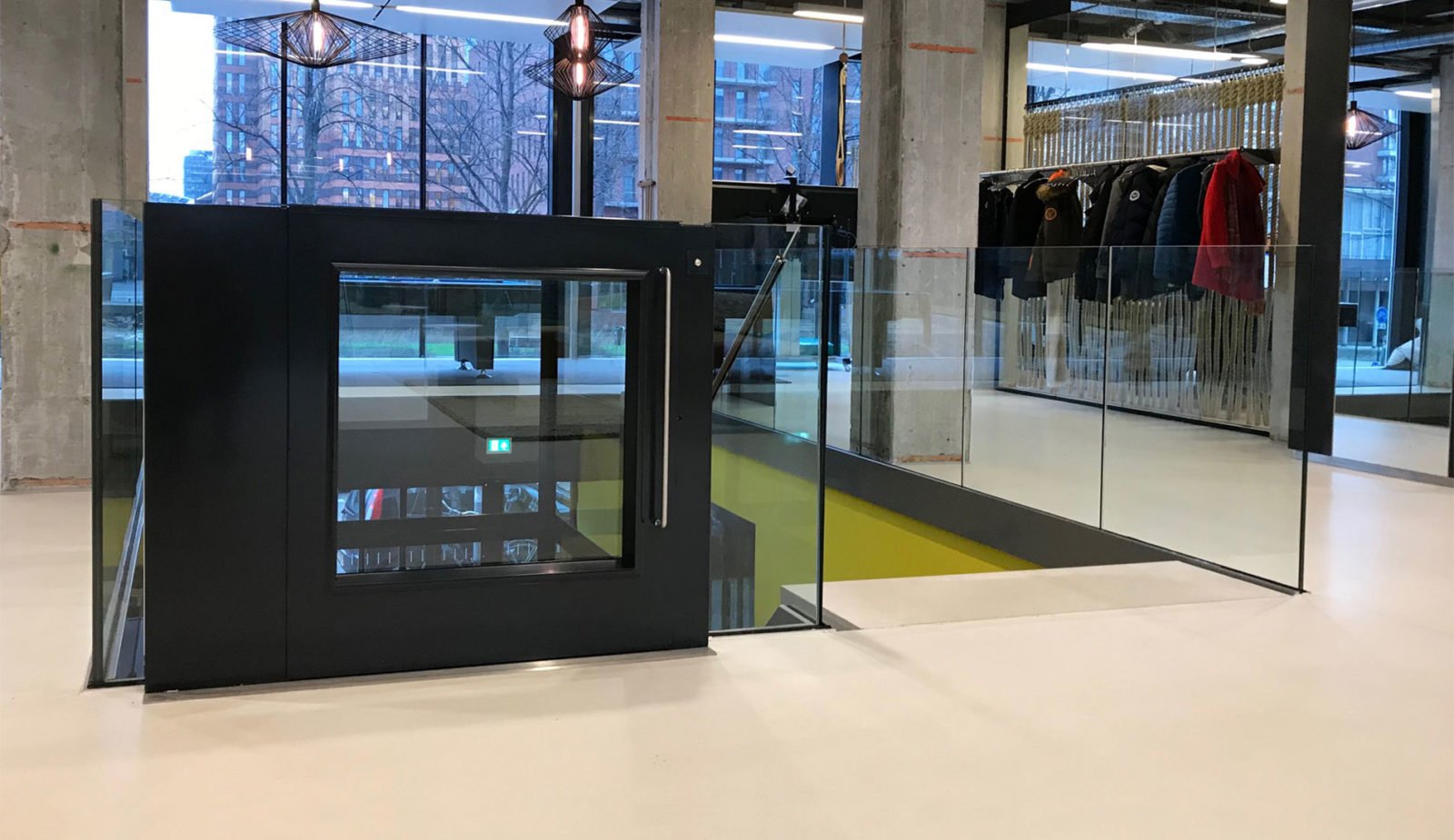 Amsterdam office lift