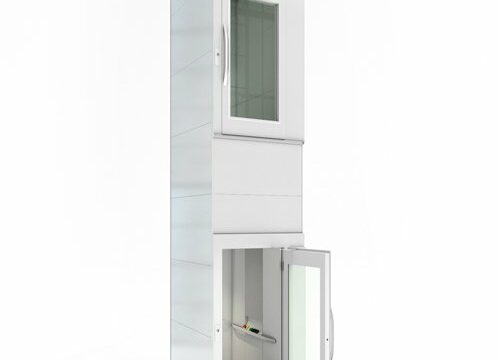 white domestic lift design