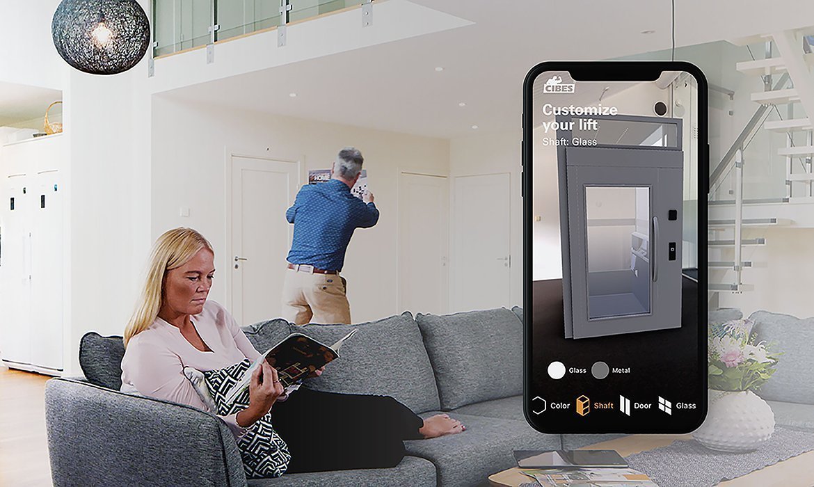 Visualize your lift design with the Cibes Lift Styler App. Available in App Store.