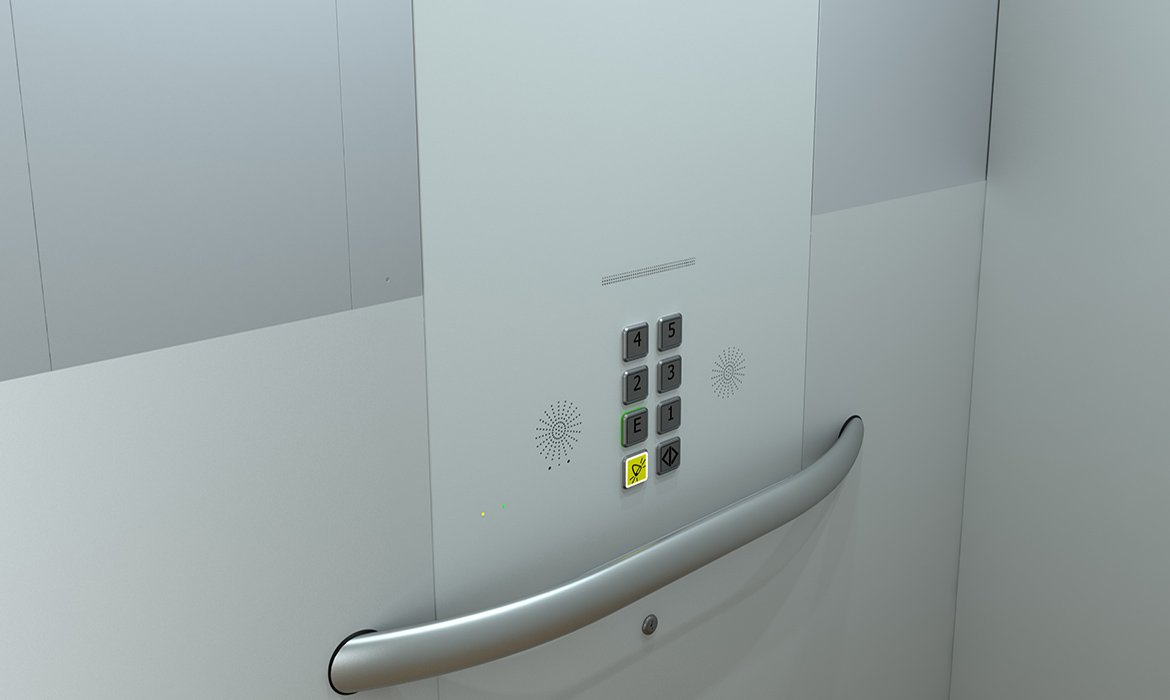 Rullstolshiss Cibes A6000 är en kabinhiss