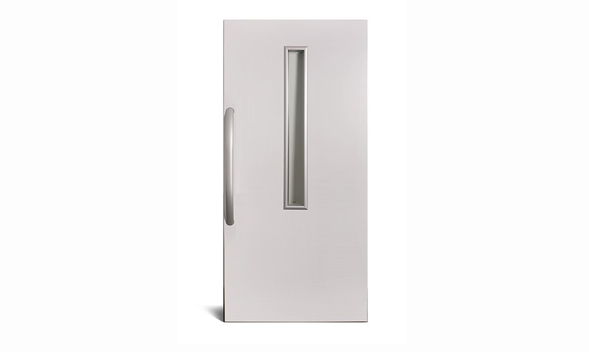Lift door A10 in steel