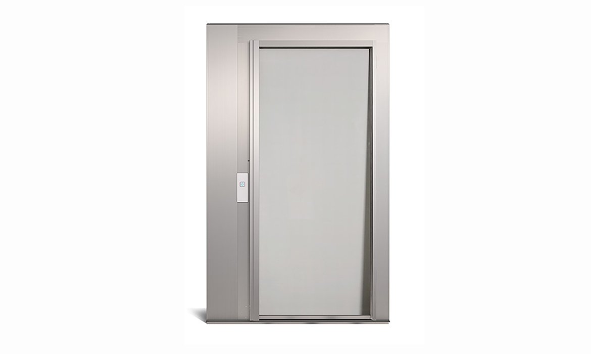 AL6 fully glazed aluminium door