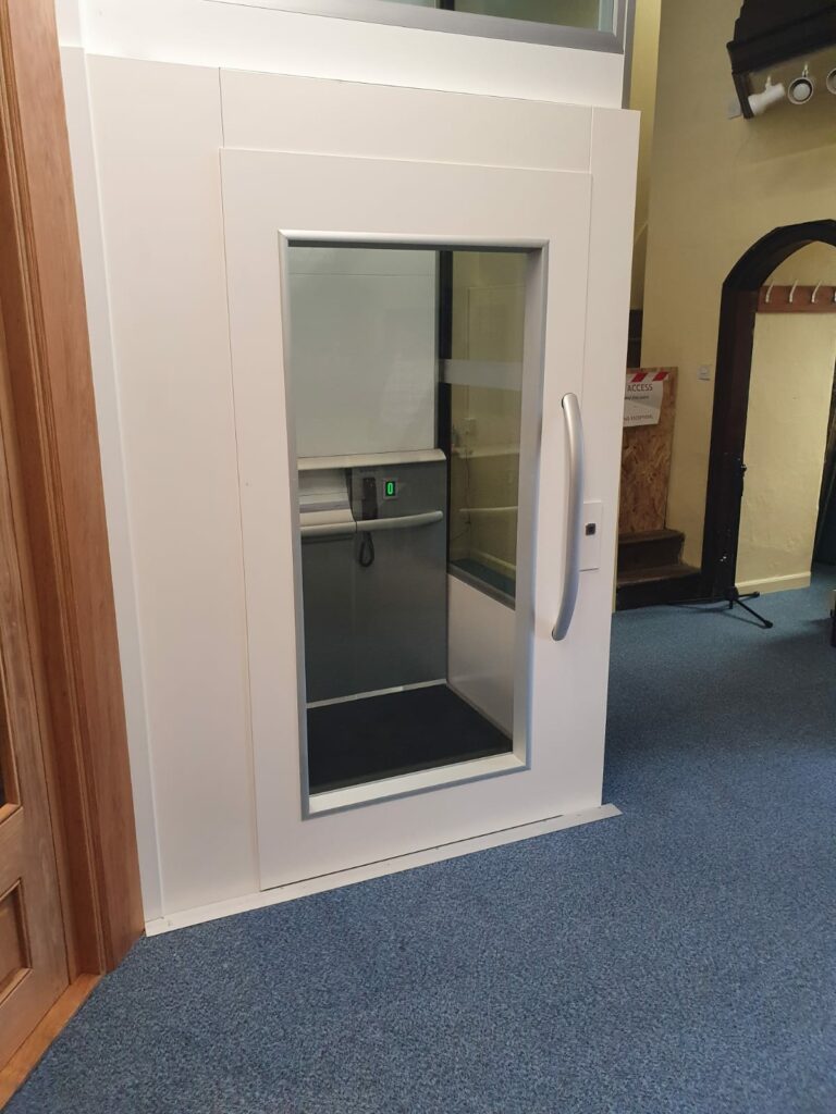 Kirkby Stephen Parish Church Cibes Lifts A5000 Church Lift in Cumbria