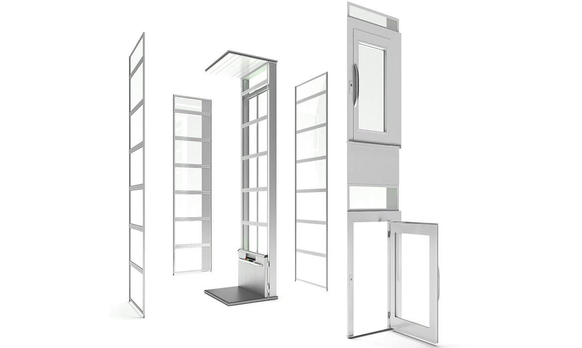 Outdoor Lift A new, unique and weatherproof concept